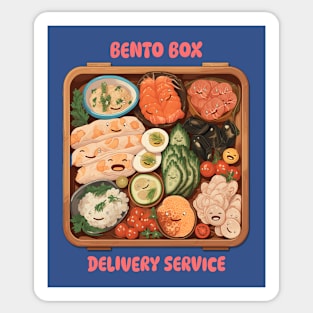 Bento Box Kawaii Sushi Sticker